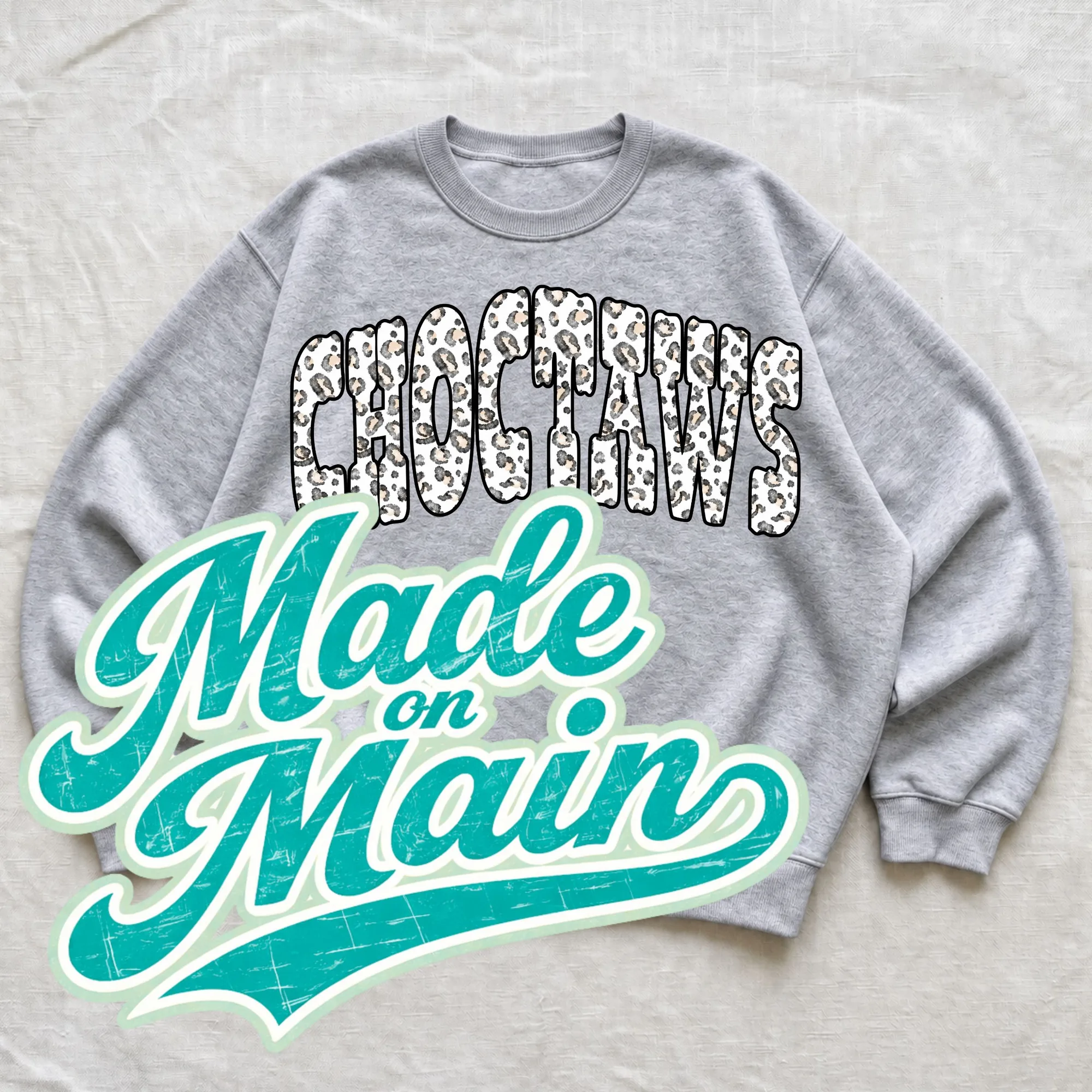 Choctaws - Snow Leopard Oversized Print