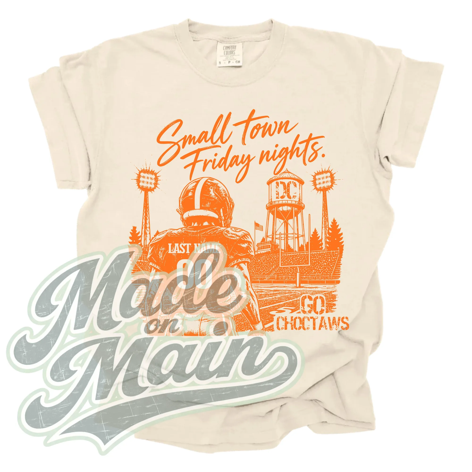 ORANGE DESIGN = CHOCTAWS